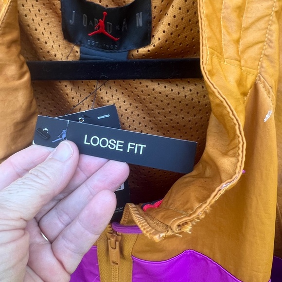 Nike Men’s Air Jordan Wings Silky Athletic Joggers Parachute Jacket Coat XXL H - Picture 8 of 9